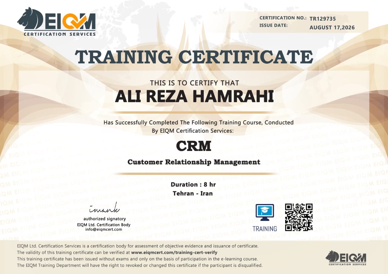 Customer Relationship Management (CRM)